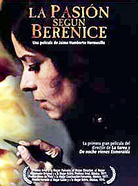 Cartel de la pelicula La pasion segun Berenice 