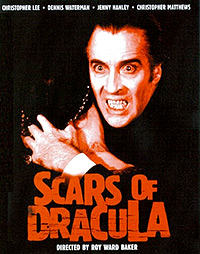 Cartel de la pelicula Las cicatrices de Dracula
