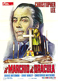 Cartel de la pelicula Las cicatrices de Dracula