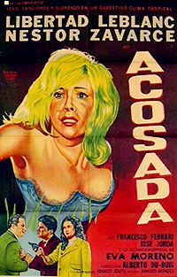 Cartel de la película Acosada 