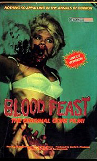 Cartel de la pelicula Blood Feast 