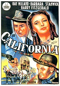Cartel de la película California