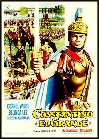 Cartel de la pelicula Constantino el Grande 