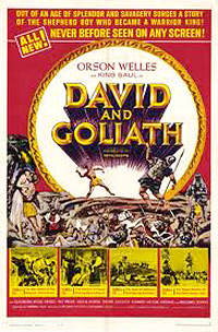 Cartel de la pelicula David y Goliat 