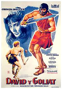 Cartel de la pelicula David y Goliat 