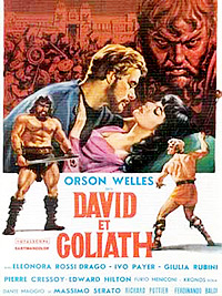 Cartel de la pelicula David y Goliat 