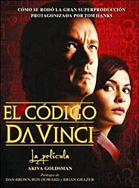 Cartel de la pelicula El código Da Vinci 