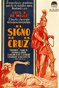 Cartel de la pelicula El signo de la cruz 