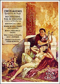 Cartel de la pelicula El signo de la cruz 