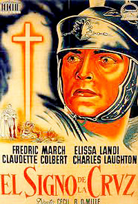 Cartel de la pelicula El signo de la cruz 