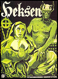 Cartel de la película Häxan