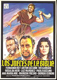 Cartel de la película Los jueces de la Biblia 
