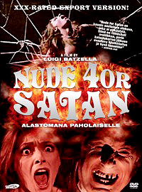Cartel de la pelicula Desnuda para Satan