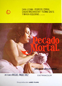 Cartel de la pelicula Pecado mortal  