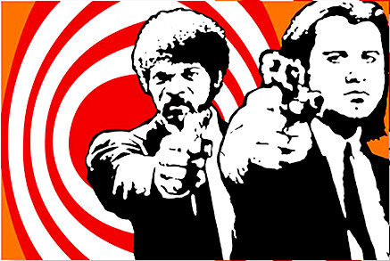 Cartel de la película Pulp Fiction 