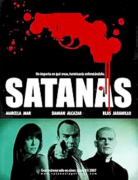 Cartel de la pelicula Satanas perfil de un asesino