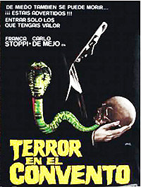 Cartel de la película Terror en el convento 