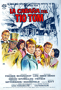 Cartel de la pelicula La cabaña del tio Tom 