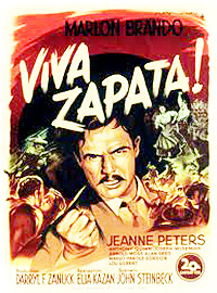 Cartel de cine oeste 1952