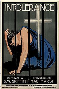 Cartel de la pelicula Intolerancia 