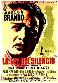 Cartel de la película La ley del silencio 
