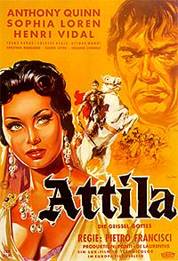 Cartel de la película online: Atila: Hombre o demonio | 1954