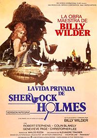 Cartel de la película La vida privada de Sherlock Holmes