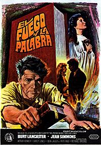 Cartel de la película El fuego y la palabra