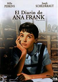 Cartel de cine biográfico 1959 Cartel de la película El diario de Ana Frank