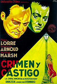 Cartel de la película Crimen y castigo