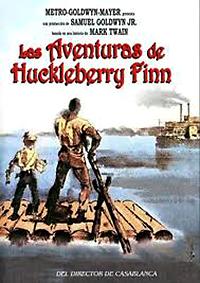 Cartel de la película Las aventuras de Huckleberry Finn